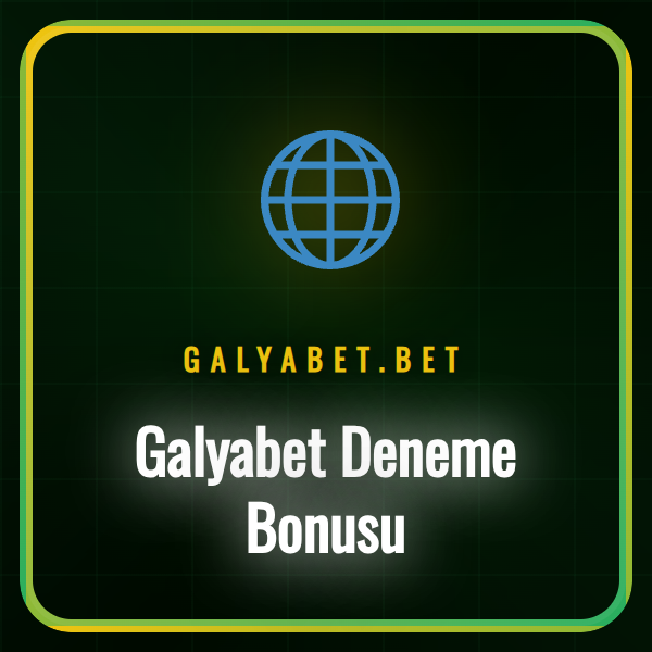 Galyabet deneme bonusu kampanyasının detaylarını gösteren bir banner ve promosyon kodu.