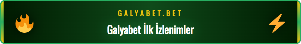 Galyabet güncel giriş sayfasının kullanıcı dostu arayüzü.