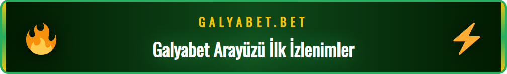 Galyabet platformunun yeni giriş adresi üzerinden ulaşılan kırmızı ve altın renkli kullanıcı dostu ana sayfası.