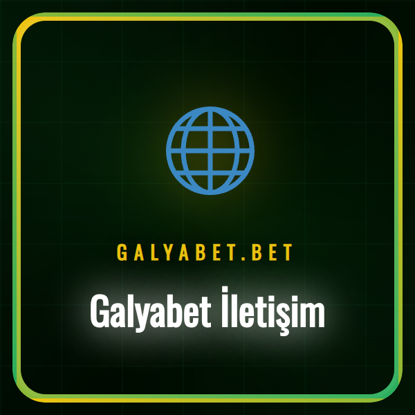 Galyabet iletişim kanallarına erişen bir kullanıcının ekran görüntüsü.