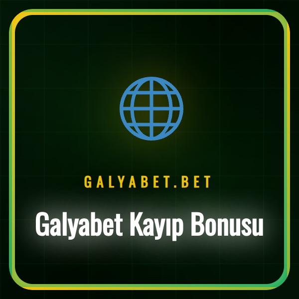 Galyabet kayıp bonusu kampanyasının detaylarını gösteren bilgilendirici bir grafik.