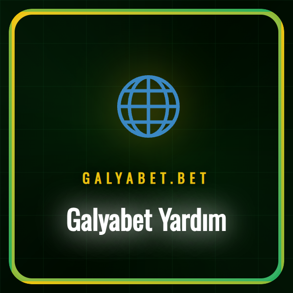 Galyabet yardım masası ekranında bir müşteri temsilcisiyle konuşan kullanıcı.